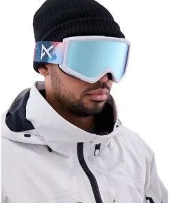 Anon Helix 2.0 Goggles + Bonus Lens Ripple (Lens: Perceive Variable Blue) -Ski Bag Shop anon helix 2 0 goggles bonus lens ripple lens perceive variable blue 3
