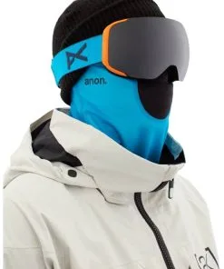 Anon M2 + MFI Face Mask Blue (Lens: Perceive Sunny Onyx) -Ski Bag Shop anon m2 mfi face mask blue lens perceive sunny onyx 3