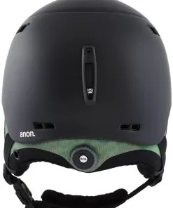 Anon Rodan Long Hair Fleece Helmet Women's -Ski Bag Shop anon rodan long hair fleece helmet women s black 001 1