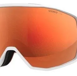 Atomic Count Stereo White (Lens: Dark Brown - Red Stereo) 9 Atomic Count Stereo White (Lens: Dark Brown - Red Stereo) -Ski Bag Shop atomic count stereo white lens dark brown red stereo 1 1