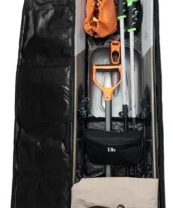 DB The Snowroller Light -Ski Bag Shop douchebags the snowroller light black out 4 1