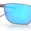 Oakley Ejector Satin Chrome (Lens: Prizm Sapphire) -Ski Bag Shop oakley ejector satin chrome lens prizm sapphire 0