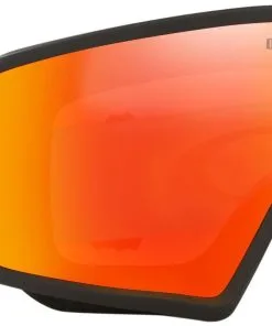 Oakley Target Line M Matte Black (Lens: Persimmon) -Ski Bag Shop oakley target line m matte black lens persimmon 5