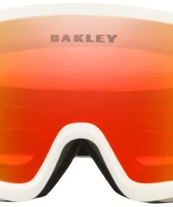 Oakley Target Line M Matte White (Lens: Fire Iridium) -Ski Bag Shop oakley target line m matte white lens fire iridium 1