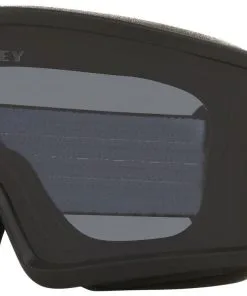 Oakley Target Line S Matte Black (Lens: Dark Grey)