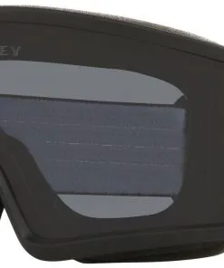 Oakley Target Line S Matte Black (Lens: Dark Grey) -Ski Bag Shop oakley target line s matte black lens dark grey 2