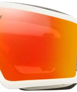 Oakley Target Line S Matte White (Lens: Fire Iridium) -Ski Bag Shop oakley target line s matte white lens fire iridium 0 1
