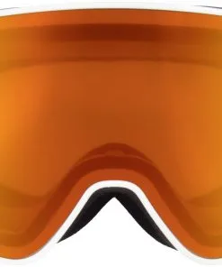 Red Bull Spect Rush 012 Matt White (Lens: Red Snow) -Ski Bag Shop red bull spect rush 012 matt white lens red snow 1