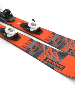 Salomon QST Spark S Jr -Ski Bag Shop salomon qst spark s jr flame copen blue black 113 flame copen blue black 4