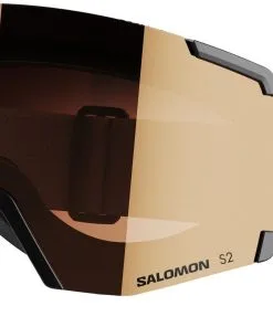 Salomon S/View Access Black (Lens: Tonic Orange) -Ski Bag Shop salomon s view access black lens tonic orange 0 1 1