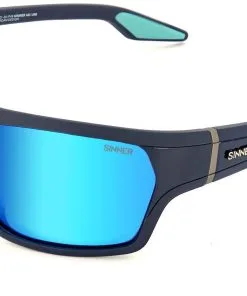 Sinner Blanc Matte Dark Blue - (Sintec Icy Blue Oil Cat.3) -Ski Bag Shop sinner blanc matte dark blue sintec icy blue oil cat 3 0 1
