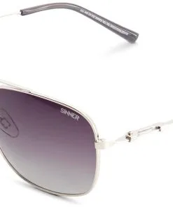 Sinner Bodega Shiny Silver Metal (Lens: Sintec Gradient Green)