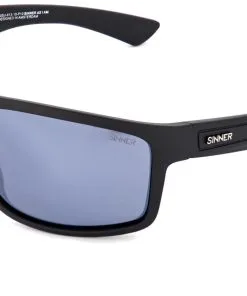 Sinner Steelhead Matte Black (Lens: Sintrast Watersports) -Ski Bag Shop sinner steelhead matte black lens sintrast watersports 0 1