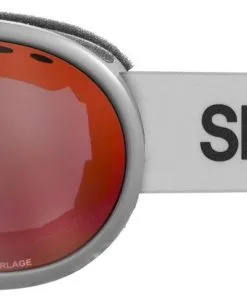 Sinner Vorlage Matte Light Grey (Lens: Double Full Red Mirror Vent)