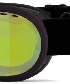 Sinner Vorlage S Matte Black (Lens: Full Orange Mirror Vent)