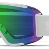 Smith Squad S White Vapor (Lens: ChromaPop Everyday Green Mirror) -Ski Bag Shop smith squad s white vapor lens chromapop everyday green mirror 0